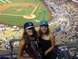At the baseball LA Dodgers lost against the Milwaukee Brewers.