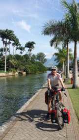 Riding in to beautiful Paraty