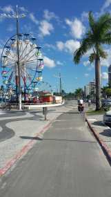 Most of the beach towns are set up for summer and were deserted as we rode through